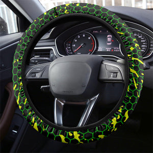 Buffalo Soldiers 10th Cavalry Regiment Steering Wheel Cover Graffiti Urban Streetwear Style Graphic Art