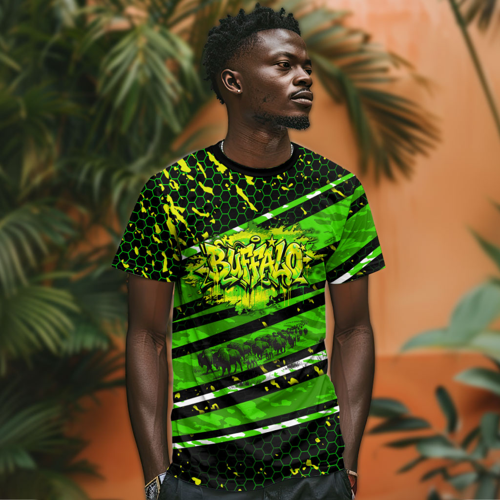 Buffalo Soldiers 10th Cavalry Regiment T shirt Graffiti Urban Streetwear Style Graphic Art