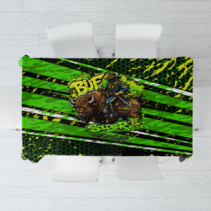 Buffalo Soldiers 10th Cavalry Regiment Tablecloth Graffiti Urban Streetwear Style Graphic Art