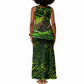 Buffalo Soldiers 10th Cavalry Regiment Tank Maxi Dress Graffiti Urban Streetwear Style Graphic Art