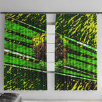 Buffalo Soldiers 10th Cavalry Regiment Window Curtain Graffiti Urban Streetwear Style Graphic Art