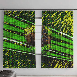 Buffalo Soldiers 10th Cavalry Regiment Window Curtain Graffiti Urban Streetwear Style Graphic Art