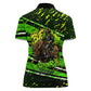 Buffalo Soldiers 10th Cavalry Regiment Women Polo Shirt Graffiti Urban Streetwear Style Graphic Art