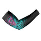 Buffalo Soldiers 9th Cavalry Regiment Arm Sleeves Cyberpunk Synthwave Neon Futuristic Graphic Art