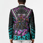 Buffalo Soldiers 9th Cavalry Regiment Blazer Cyberpunk Synthwave Neon Futuristic Graphic Art
