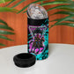 Buffalo Soldiers 9th Cavalry Regiment 4 in 1 Can Cooler Tumbler Cyberpunk Synthwave Neon Futuristic Graphic Art
