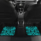 Buffalo Soldiers 9th Cavalry Regiment Car Mats Cyberpunk Synthwave Neon Futuristic Graphic Art