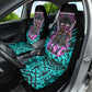 Buffalo Soldiers 9th Cavalry Regiment Car Seat Cover Cyberpunk Synthwave Neon Futuristic Graphic Art