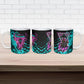 Buffalo Soldiers 9th Cavalry Regiment Ceramic Mug Cyberpunk Synthwave Neon Futuristic Graphic Art