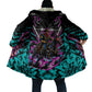 Buffalo Soldiers 9th Cavalry Regiment Cloak Cyberpunk Synthwave Neon Futuristic Graphic Art