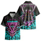 Buffalo Soldiers 9th Cavalry Regiment Kid Hawaiian Shirt Cyberpunk Synthwave Neon Futuristic Graphic Art