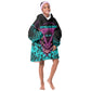 Buffalo Soldiers 9th Cavalry Regiment Kid Wearable Blanket Hoodie Cyberpunk Synthwave Neon Futuristic Graphic Art