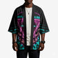 Buffalo Soldiers 9th Cavalry Regiment Kimono Cyberpunk Synthwave Neon Futuristic Graphic Art