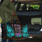 Buffalo Soldiers 9th Cavalry Regiment Travel Bag Cyberpunk Synthwave Neon Futuristic Graphic Art