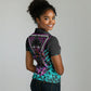 Buffalo Soldiers 9th Cavalry Regiment Women Polo Shirt Cyberpunk Synthwave Neon Futuristic Graphic Art