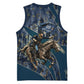 Buffalo Soldiers 10th Cavalry Regiment Ride Or Die Basketball Jersey Patriotic Military Heritage Distressed City Skyline Graphic Art