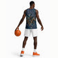 Buffalo Soldiers 10th Cavalry Regiment Ride Or Die Basketball Jersey Patriotic Military Heritage Distressed City Skyline Graphic Art