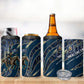 Buffalo Soldiers 10th Cavalry Regiment Ride Or Die 4 in 1 Can Cooler Tumbler Patriotic Military Heritage Distressed City Skyline Graphic Art