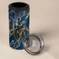 Buffalo Soldiers 10th Cavalry Regiment Ride Or Die 4 in 1 Can Cooler Tumbler Patriotic Military Heritage Distressed City Skyline Graphic Art