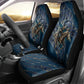 Buffalo Soldiers 10th Cavalry Regiment Ride Or Die Car Seat Cover Patriotic Military Heritage Distressed City Skyline Graphic Art