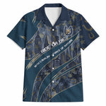 Buffalo Soldiers 10th Cavalry Regiment Ride Or Die Hawaiian Shirt Patriotic Military Heritage Distressed City Skyline Graphic Art