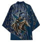 Buffalo Soldiers 10th Cavalry Regiment Ride Or Die Kimono Patriotic Military Heritage Distressed City Skyline Graphic Art