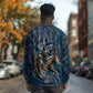 Buffalo Soldiers 10th Cavalry Regiment Ride Or Die Long Sleeve Shirt Patriotic Military Heritage Distressed City Skyline Graphic Art