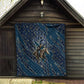 Buffalo Soldiers 10th Cavalry Regiment Ride Or Die Quilt Patriotic Military Heritage Distressed City Skyline Graphic Art
