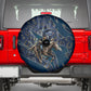 Buffalo Soldiers 10th Cavalry Regiment Ride Or Die Spare Tire Cover Patriotic Military Heritage Distressed City Skyline Graphic Art