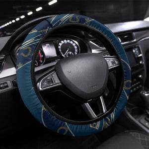 Buffalo Soldiers 10th Cavalry Regiment Ride Or Die Steering Wheel Cover Patriotic Military Heritage Distressed City Skyline Graphic Art