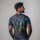 Buffalo Soldiers 10th Cavalry Regiment Ride Or Die T shirt Patriotic Military Heritage Distressed City Skyline Graphic Art