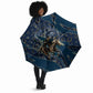 Buffalo Soldiers 10th Cavalry Regiment Ride Or Die Umbrella Patriotic Military Heritage Distressed City Skyline Graphic Art