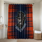 Buffalo Soldiers Fierce And Fearless Cavalry Bathroom Set Half Face Soldier And Bison Halftone Graphic Art