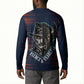 Buffalo Soldiers Fierce And Fearless Cavalry Button Sweatshirt Half Face Soldier And Bison Halftone Graphic Art