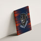 Buffalo Soldiers Fierce And Fearless Cavalry Canvas Wall Art Half Face Soldier And Bison Halftone Graphic Art