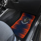 Buffalo Soldiers Fierce And Fearless Cavalry Car Mats Half Face Soldier And Bison Halftone Graphic Art
