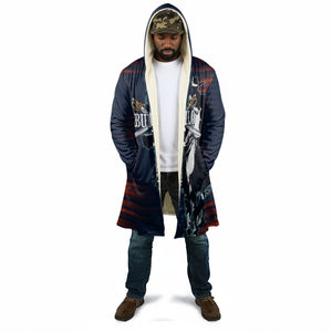 Buffalo Soldiers Fierce And Fearless Cavalry Cloak Half Face Soldier And Bison Halftone Graphic Art