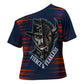 Buffalo Soldiers Fierce And Fearless Cavalry Cross Shoulder Shirt Half Face Soldier And Bison Halftone Graphic Art