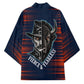 Buffalo Soldiers Fierce And Fearless Cavalry Kimono Half Face Soldier And Bison Halftone Graphic Art