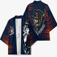 Buffalo Soldiers Fierce And Fearless Cavalry Kimono Half Face Soldier And Bison Halftone Graphic Art