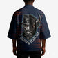 Buffalo Soldiers Fierce And Fearless Cavalry Kimono Half Face Soldier And Bison Halftone Graphic Art