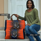 Buffalo Soldiers Fierce And Fearless Cavalry Travel Bag Half Face Soldier And Bison Halftone Graphic Art