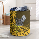 Buffalo Soldiers 9th And 10th Cavalry Regiments Laundry Basket Wild And Untamed Vintage Western Horseshoe Graphic Art