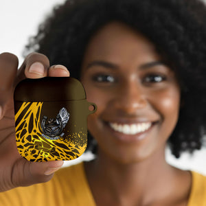 Buffalo Soldiers 9th And 10th Cavalry Regiments AirPods Case Wild And Untamed Vintage Western Horseshoe Graphic Art