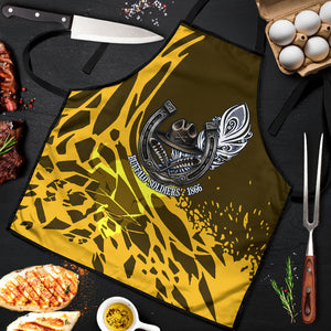 Buffalo Soldiers 9th And 10th Cavalry Regiments Apron Wild And Untamed Vintage Western Horseshoe Graphic Art