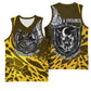 Buffalo Soldiers 9th And 10th Cavalry Regiments Basketball Jersey Wild And Untamed Vintage Western Horseshoe Graphic Art