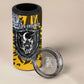 Buffalo Soldiers 9th And 10th Cavalry Regiments 4 in 1 Can Cooler Tumbler Wild And Untamed Vintage Western Horseshoe Graphic Art