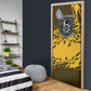 Buffalo Soldiers 9th And 10th Cavalry Regiments Door Cover Wild And Untamed Vintage Western Horseshoe Graphic Art