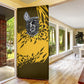 Buffalo Soldiers 9th And 10th Cavalry Regiments Door Cover Wild And Untamed Vintage Western Horseshoe Graphic Art