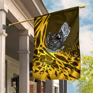 Buffalo Soldiers 9th And 10th Cavalry Regiments Garden Flag Wild And Untamed Vintage Western Horseshoe Graphic Art